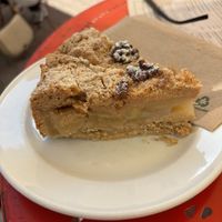 Apfel Streusel  at Glauburg Café in Frankfurt