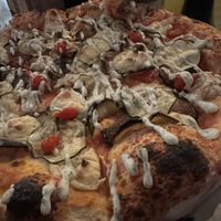 Vegan Melanzana  at Top Pizza in Ljubljana