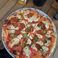 Peperoni vegan at Top Pizza in Ljubljana