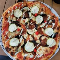 Melanzane (with additional Peperoni) at Top Pizza in Ljubljana