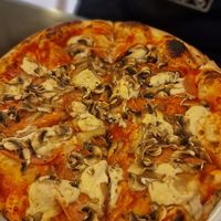 Classic vegan at Top Pizza in Ljubljana