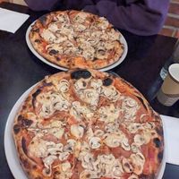 Pizza vegan classic at Top Pizza in Ljubljana