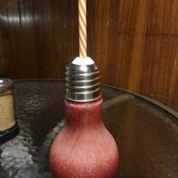 Fruit juice at El Manso Boutique Hostel Restaurant in Guayaquil