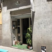 Outside at Rayen Vegano in Madrid