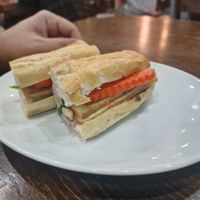 Banh mi at Bep Chay Nha An Vegetarian Bistro in Phu Quoc