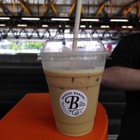 Iced latte at Bakery Bakery in Winterthur