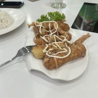 Mayo prawn   at Mama Go Vege Cafe in Ipoh