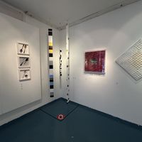 Art exhibition   at Random Bagel Bar in Orvenyes