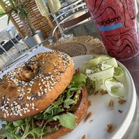   at Random Bagel Bar in Orvenyes