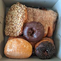 Half dozen that I selected at Ronald's Donuts in Las Vegas