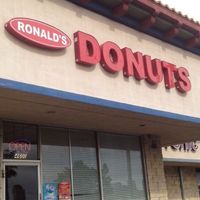 So many vegan options here! at Ronald's Donuts in Las Vegas