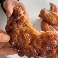 Vegan apple fritter  at Ronald's Donuts in Las Vegas