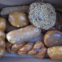 Vegan dozen to go at Ronald's Donuts in Las Vegas