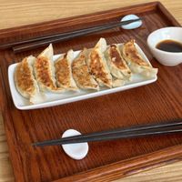 Vegetable gyoza  at Usagui in Barcelona