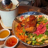 Vegan Poke Bowl at The Healing Kitchen in Cat Ba