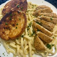 White wine garlic pasta  at A Lo Vegano Orlando in Orlando