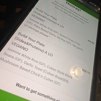 Our order at A Lo Vegano Orlando in Orlando