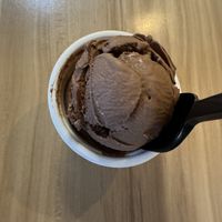 Soy based vegan chocolate ice cream (sugar attack) 😶‍🌫️🫠  at A Lo Vegano Orlando in Orlando