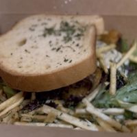 The “Fish” sandwich cubano   at A Lo Vegano Orlando in Orlando