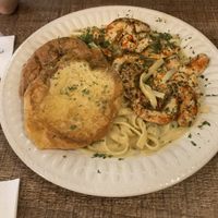 shrimp alfredo  at A Lo Vegano Orlando in Orlando