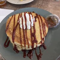 Guava pancakes   at A Lo Vegano Orlando in Orlando