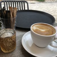 Cappucino mit Hafermilch / cappucino with oat milk  at Remise in Pielenhofen