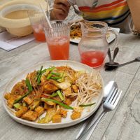 Vegan Pad-Thai at Klomklom in Maastricht