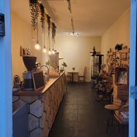 Inside view (more seating options on the patio) at Klomklom in Maastricht