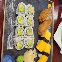 Inari, avocado roll, tomago at Osaka Sushi and Ramen in Albany