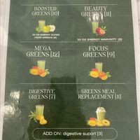Vegan menu pt 2  at Rise Up Nutrition  in West Reading