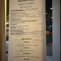   at Tane Vegan Izakaya in Palo Alto