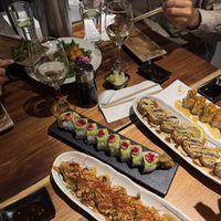 The wedge, Ewa, soemthing else I forgot  at Tane Vegan Izakaya in Palo Alto