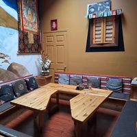 Group space at Peace Natural Vegan Food in Berkeley