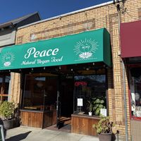   at Peace Natural Vegan Food in Berkeley