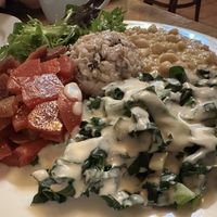 Daily plate  at Peace Natural Vegan Food in Berkeley