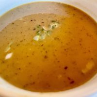 Closeup. Salty 😟  at Peace Natural Vegan Food in Berkeley