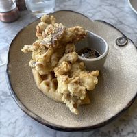 Vegan duck and waffle   at Duck & Waffle  in London