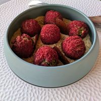 Falafel at Elephant Bistrot in Moniga Del Garda