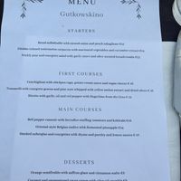 Menu August 2024  at Gutkowskino Ristorante @ Hotel Gutkowski  in Siracusa