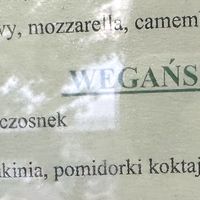 2 vegan options  at Pansa Piena in Poznan