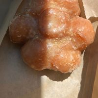 Maple glazed donut  at Bramble Cafe in Halifax