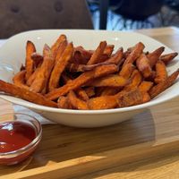 Sweet potato fries  at Little Sem in Aarau