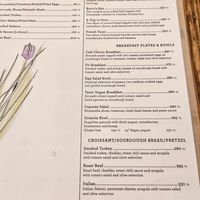 Menu 2024 at Cafe Chives in Mugla