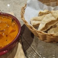 Indian paneer masala with naan at Roots Bistro KL in Kuala Lumpur