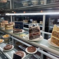 The black forest cake is vegan at Roots Bistro KL in Kuala Lumpur