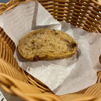 This bread is vegan. You have to request for it. at Roots Bistro KL in Kuala Lumpur