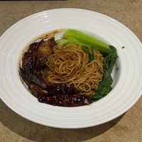 Char siew angel hair at Roots Bistro KL in Kuala Lumpur