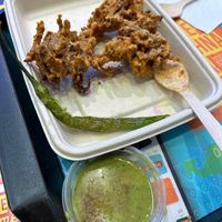 Onion bhaji  at Shree Krishna Vada Pav - Vauxhall in South West London