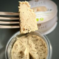 Fermè cashew "cheese" with black pepper, not bad, but simple  at Veritas in Premia De Mar