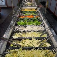 Veggie Bar1 at HuHot Mongolian Grill in Denver